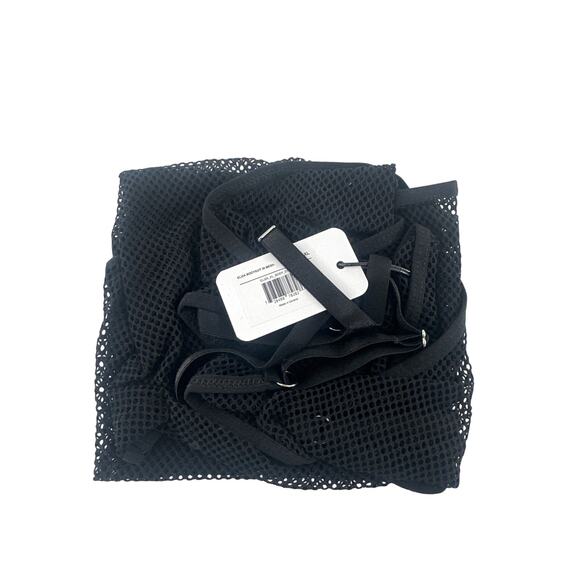 Mariemur Black Mesh Eliza Bodysuit Size XL - Picture 5 of 9